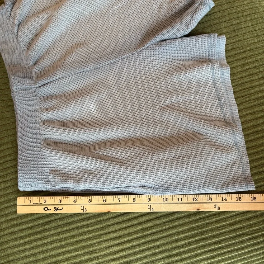 SOLD NWT BOYS LIE Fool Me Once Francis Waffle Knit Shorts Blue Sz M - Picture 9 of 12